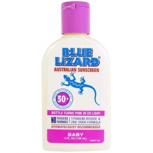 Солнцезащитный крем, для лица SPF 30 +, Blue Lizard Australian Sunscreen, 148 мл
