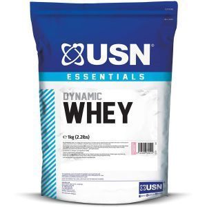 Протеин, Essentials Dynamic Whey, USN, вкус клубники, 1 кг