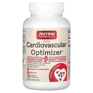 Оптимизатор сердечно-сосудистой системы, Cardiovascular Optimizer, Jarrow Formulas, 120 вегетарианских капсул