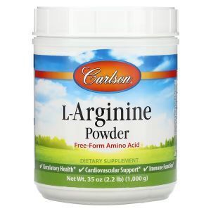 Аргинин, L-Arginine, Carlson, порошок, 1 кг.