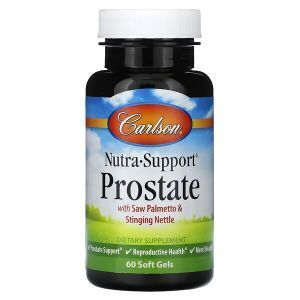 Добавка для здоровья простаты, Nutra-Support Prostate, Carlson, 60 гелевых капсул