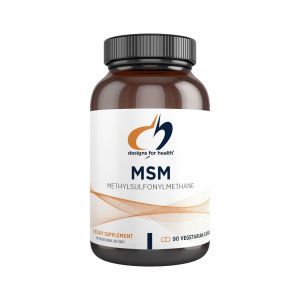МСМ (метилсульфонилметан), MSM, Designs for Health, 1000 мг, 90 вегетарианских капсул