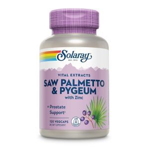 Пиджеум и Со пальметто, Pygeum & Saw Palmetto, Solaray, 120 капсул