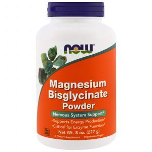 Магний бисглицинат, Magnesium Bisglycinate, Now Foods, 227