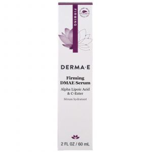 Укрепляющая сыворотка с DMAE, Firming Serum, Derma E, (60 мл