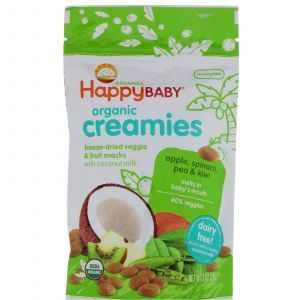 Йогурт, с фруктами и зеленью, Veggie & Fruit Snacks, Nurture Inc, 28 