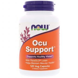 Витамины для глаз, Ocu Support, Now Foods, 120 кап