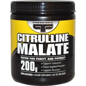 Цитруллин малат, Citrulline Malate, Primaforce, 200 г