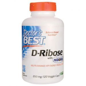 Д рибоза, Best D-Ribose, Doctor's Best, 850 мг, 120 капс