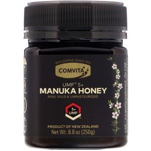 Манука мед, Manuka Honey, Comvita, UMF 5+, 250 г