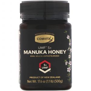 Манука мед, Manuka Honey, Comvita, UMF 5+, 500 г