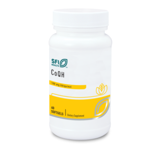 Убихинол CoQH, Ubiquinol, Klaire Labs, 100 мг, 60 гелевых капсул