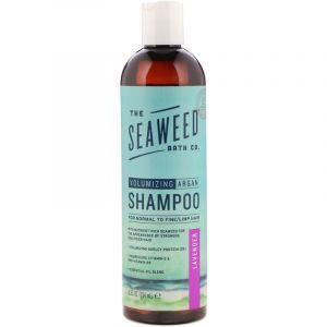 Шампунь с арганой и лавандой, Argan Shampoo, Seaweed Bath Co, для увеличения объема, 354 мл