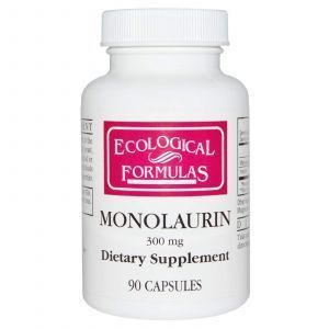 Монолаурин, Cardiovascular Research Ltd., 300 мг, 90 капсул 