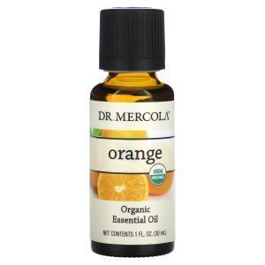 Апельсин, эфирное масло, Organic Essential Oil, Orange, Dr. Mercola, органическое, 30 мл
