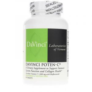 Витамин С с биофлавоноидами, Poten-C, DaVinci Laboratories of  Vermont, 1000 мг, 90 таблеток