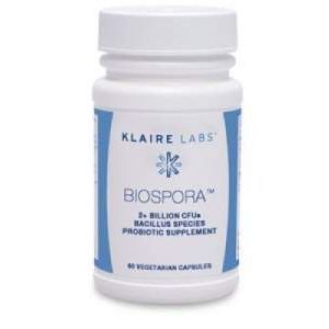 Пробиотики (Biospora), Klaire Labs, 60 капсул