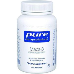 Мака-3, Maca-3, Pure Encapsulations, 60 капсул