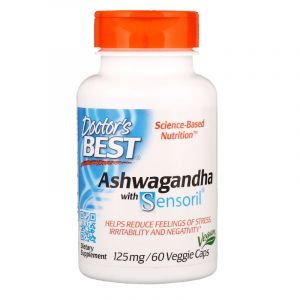 Ашваганда, Doctor's Best, 125 мг, 60 капсул
