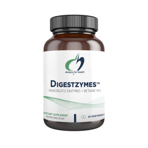 Пищеварительные ферменты, Digestzymes, Designs for Health, 60 вегетарианских капсул