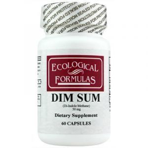Ди-индолметан, баланс эстрогена, Dim Sum, Ecological Formulas, для женщин, 50 мг, 60 капсул