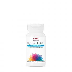Гиалуроновая кислота для женщин, Hyaluronic Acid Beauty Basic, GNC, 150 мг, 30 капсул