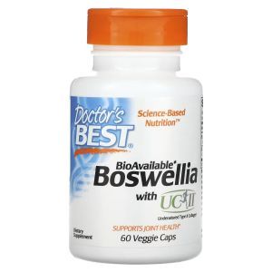 Босвелия с UC-II, Boswellia with UC-II, Doctor's Best, 60 растительных капсул