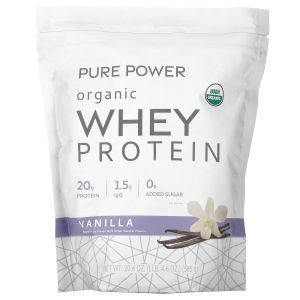 Cывороточный протеин, Organic Whey Protein, Vanilla, Dr. Mercola, органический, со вкусом ванили, 585 г