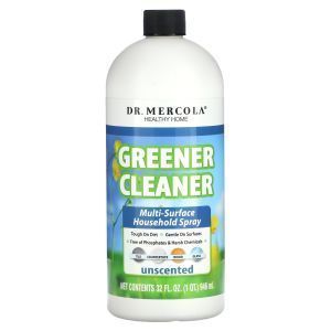 Средство для очистки поверхностей, Healthy Home, Greener Cleaner, Dr. Mercola, без запаха, 946 мл