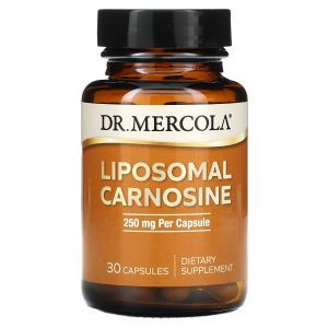 Липосомальный карнозин, Liposomal Carnosine, Dr. Mercola, 30 капсул
