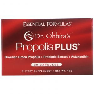Прополис Плюс, Propolis Plus, Dr. Ohhira's, 30 капсул