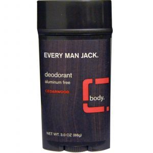 Дезодорант для тела (кедр), Every Man Jack, 88 г 