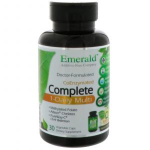 Мультивитаминный и минеральный комплекс, Complete, 1-Daily Multi, Emerald Laboratories, 30 кап.