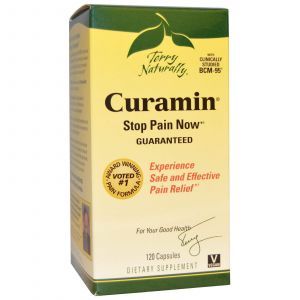 Курамин для обезболивания Curamin, EuroPharma, 120 капсул