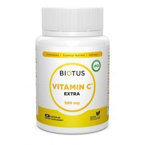 Вітамін С екстра, Extra C, Biotus, 500 мг, 60 капсул
