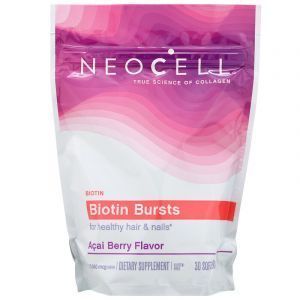 Асаи ягоды (биотин), Biotin Bursts, Neocell, 30 жевательных конфет