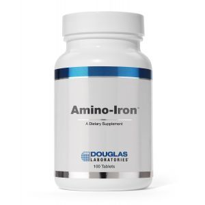 Аміно-залізо, Amino-Iron, Douglas Laboratories, 100 таблеток