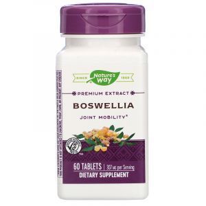 Босвелия (Boswellia), Nature's Way, стандартизированная, 307 мг, 60 таблеток
