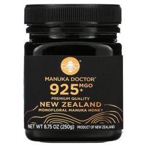 Мед манука, Manuka Monofloral Honey, Manuka Doctor, 925+ MGO, 250 г