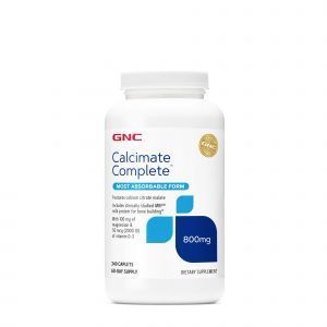 Кальций, комплекс для костей, Calcimate Complet, GNC, 800 мг, 240 капсул