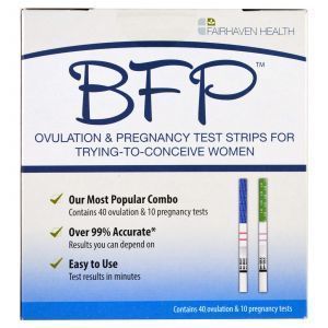 Тесты на беременность и овуляцию, Ovulation & Pregnancy Test Strips, FairhavenHealth , 40 и 10 шт