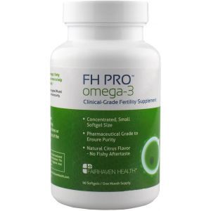 Омега-3, натуральный цитрусовый вкус, FH Pro Omega-3, Fairhaven Health, 90 гелевых капсул