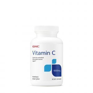 Витамин С, Vitamin C, GNC, 1000 мг, 90 капсул