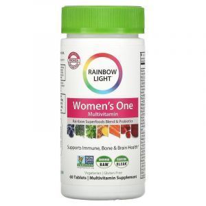 Мультивитамины для женщин, Women's One, Rainbow Light, 60 таблеток