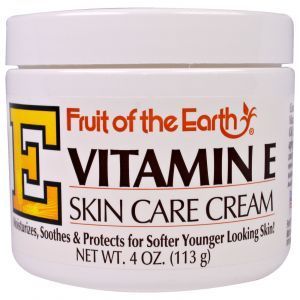 Крем для лица с витамином Е, Vitamin E, Skin Care Cream, Fruit of the Earth, 113 г
