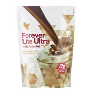 Протеиновый коктейль с аминотеином, Lite Ultra with Aminotein, Forever Living, вкус шоколада, 375 г
