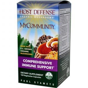 Защита иммунитета, Host Defense, Fungi Perfecti, 120 капc.