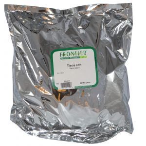 Тимьяновые листья, Organic Thyme Leaf, Frontier Natural Products, 453 г