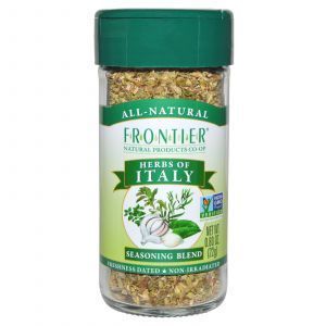 Приправа, итальянская, Herbs of Italy, Seasoning Blend, Frontier Natural Products, 22 г