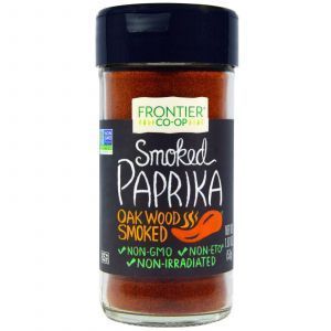 Копченая паприка, Smoked Paprika, Oak Wood Smoked, Frontier Natural Products, 53 г